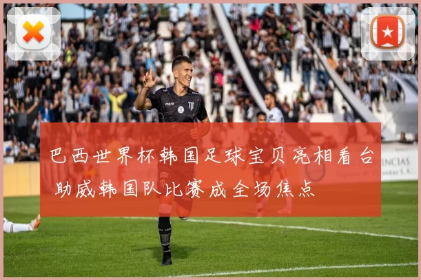 巴西世界杯韩国足球宝贝亮相看台 助威韩国队比赛成全场焦点